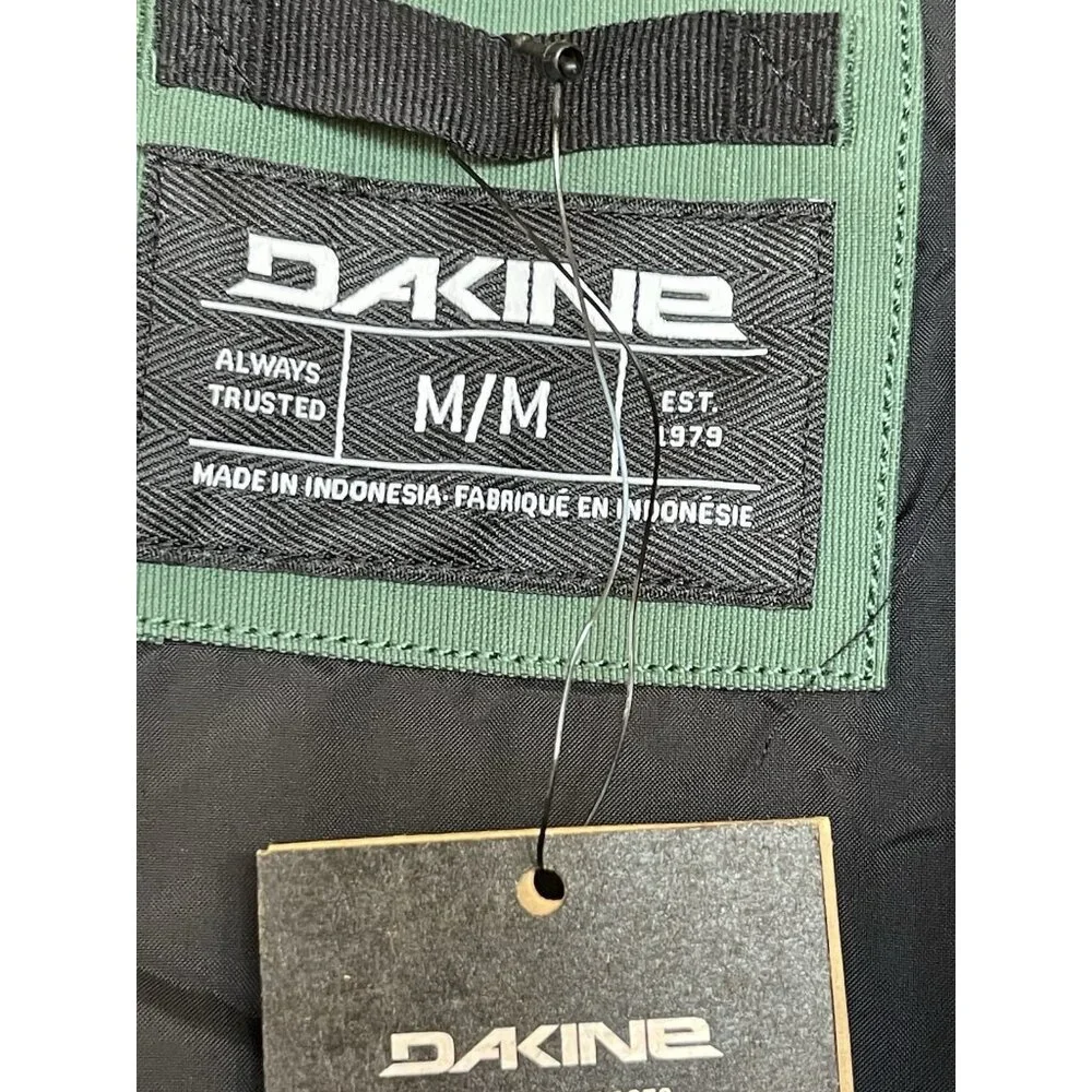 Dakine‎ Jacket Mens Womens Medium Green A-1 10K Waterproof Ski Snowboarding Coat